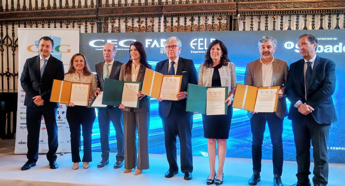 David Martís, María Calvo, Juan María Vallejo, María Calvo, María M. Allegue, Juan Manuel Vieites, Natalia Flórez, Alejandro Calvo y Diego Maraña
