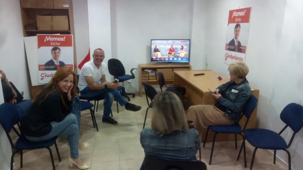 Noche electoral de Ciudadanos Elche