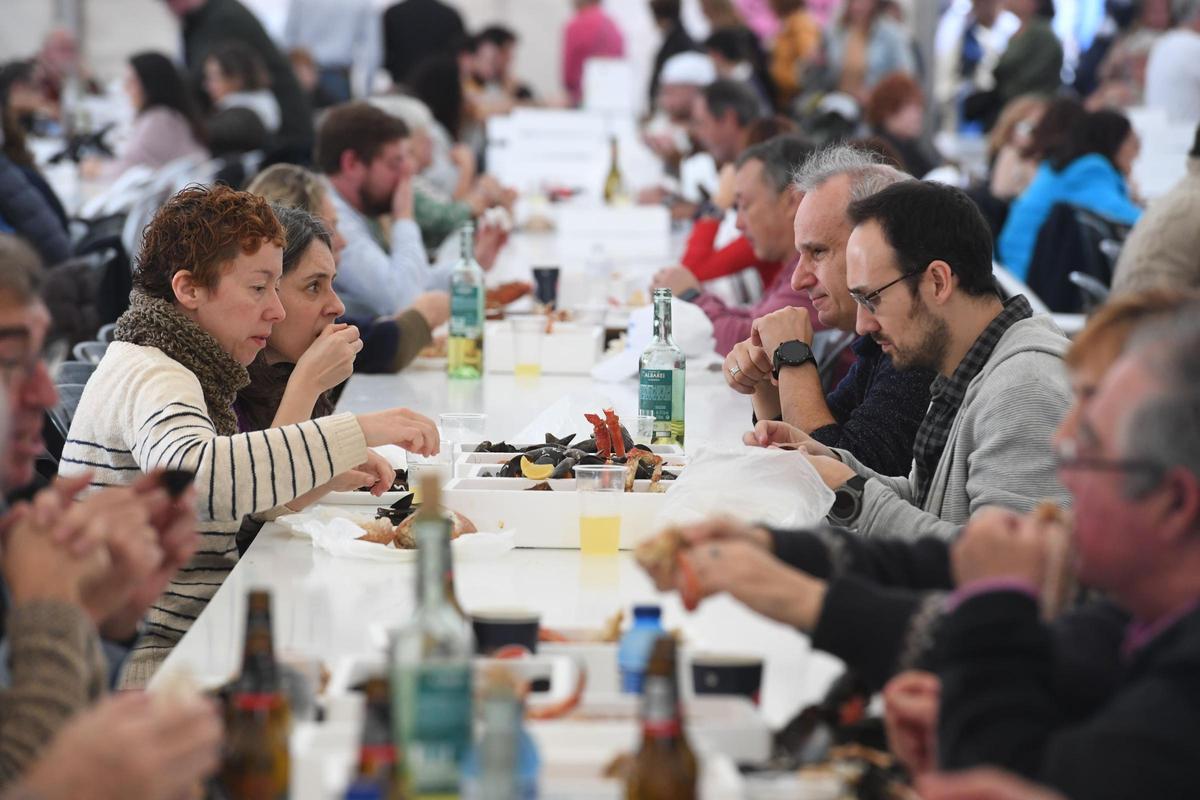 Fiesta da Centola de Lorbé, en Oleiros