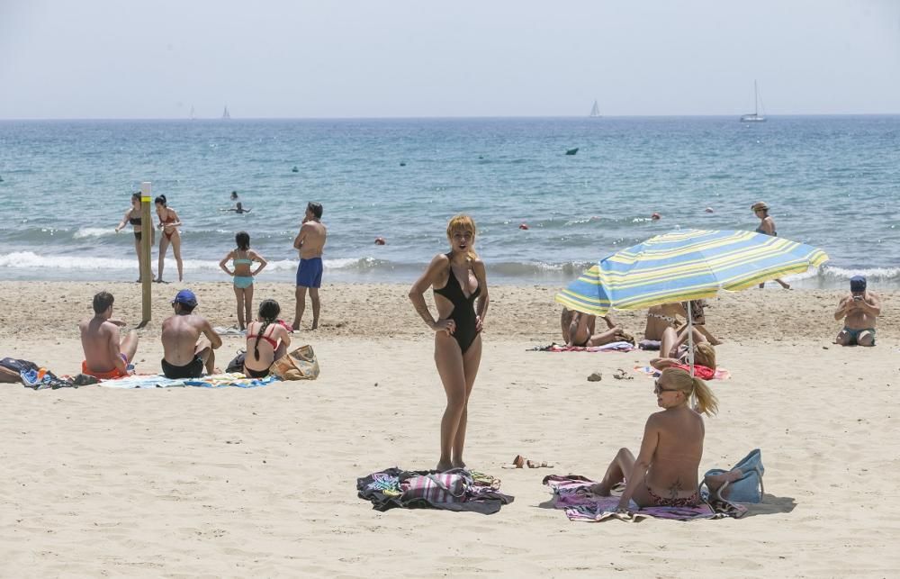 Primer fin de semana de playas abiertas al baño