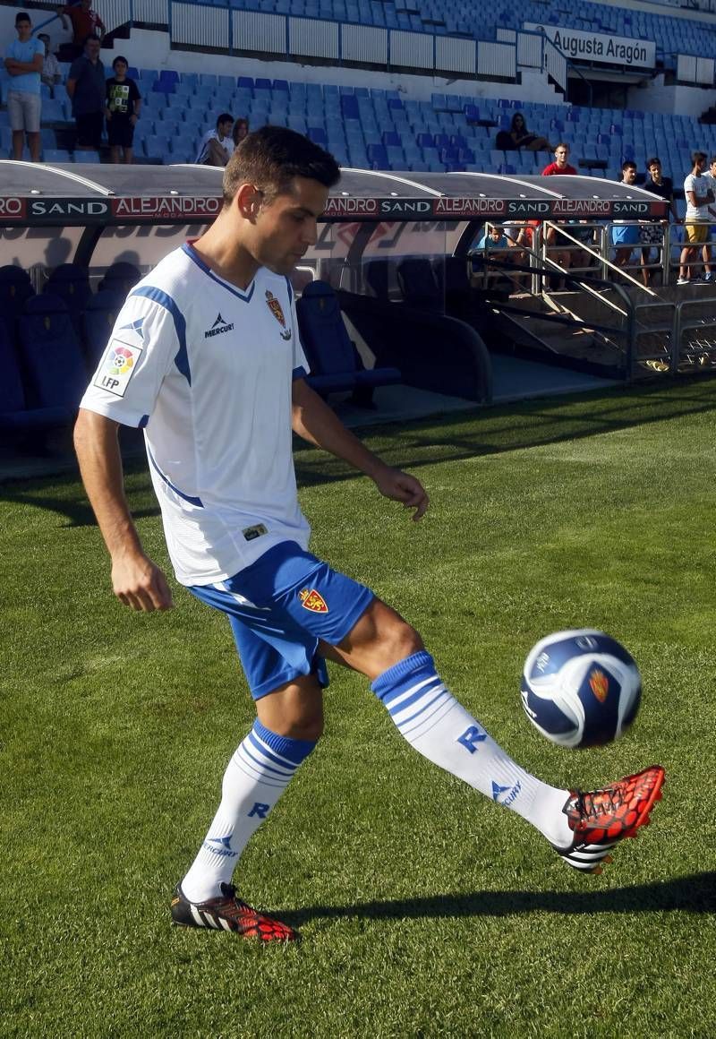 Presentación de Eldin y Dorca como nuevos jugadores del Real Zaragoza