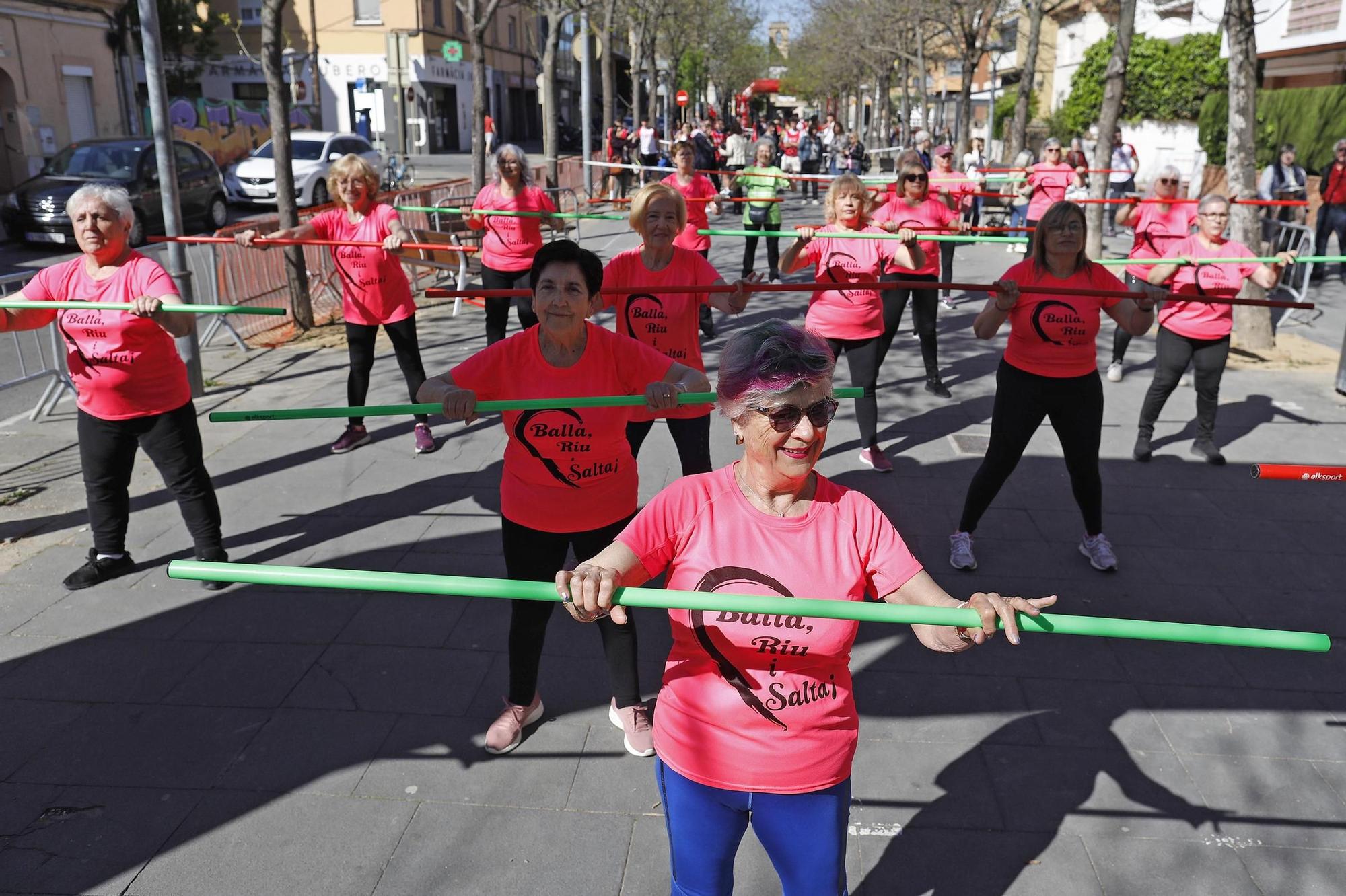 Més de 600 persones participen a la celebració del Dia Mundial de l’Activitat Física a Salt