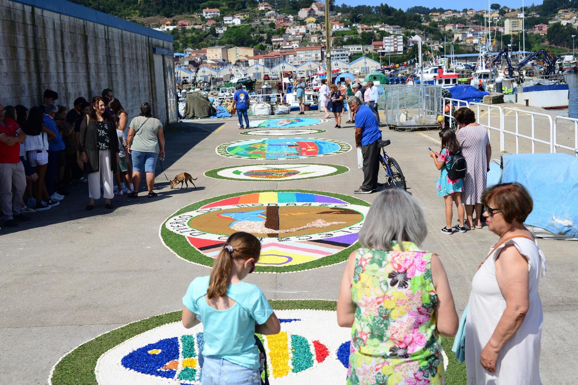Las celebraciones en honor a la Virgen del Carmen en O Morrazo. La procesión en Bueu