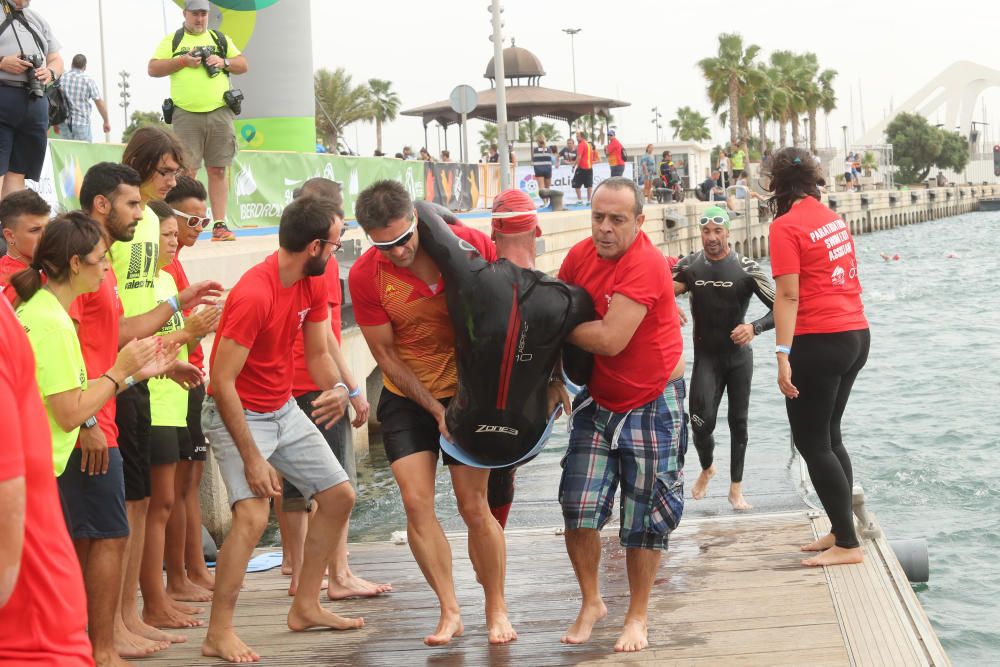 Triatlón en la Marina de Valencia