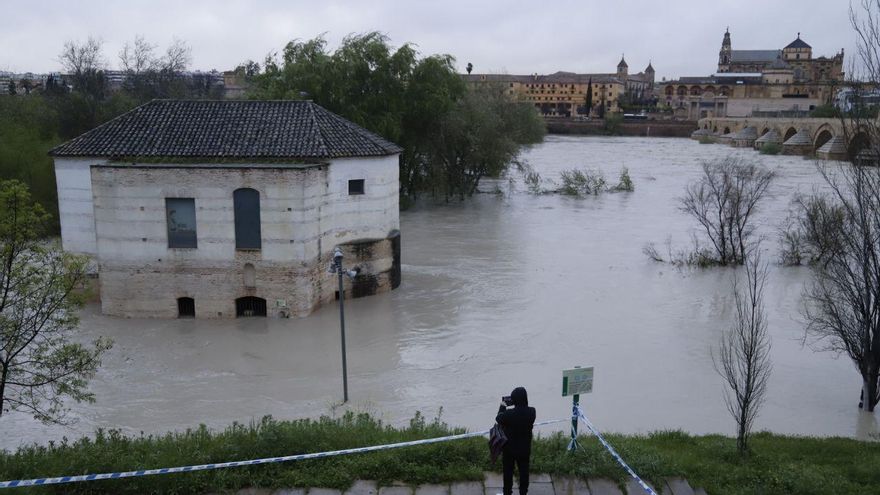 Córdoba sigue en fase de emergencia 1 tras once desalojos, aunque el río baja a umbral naranja