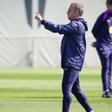 Hansi Flick en el entreno en la Ciutat Esportiva