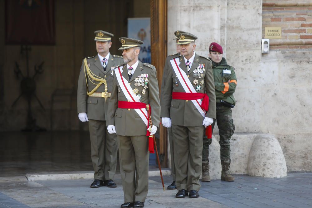 Desfile de la Pascua Militar en Valencia