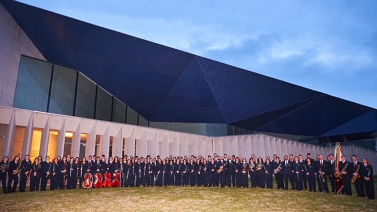 Los músicos de la Agrupació Musical Cultural de Teulada