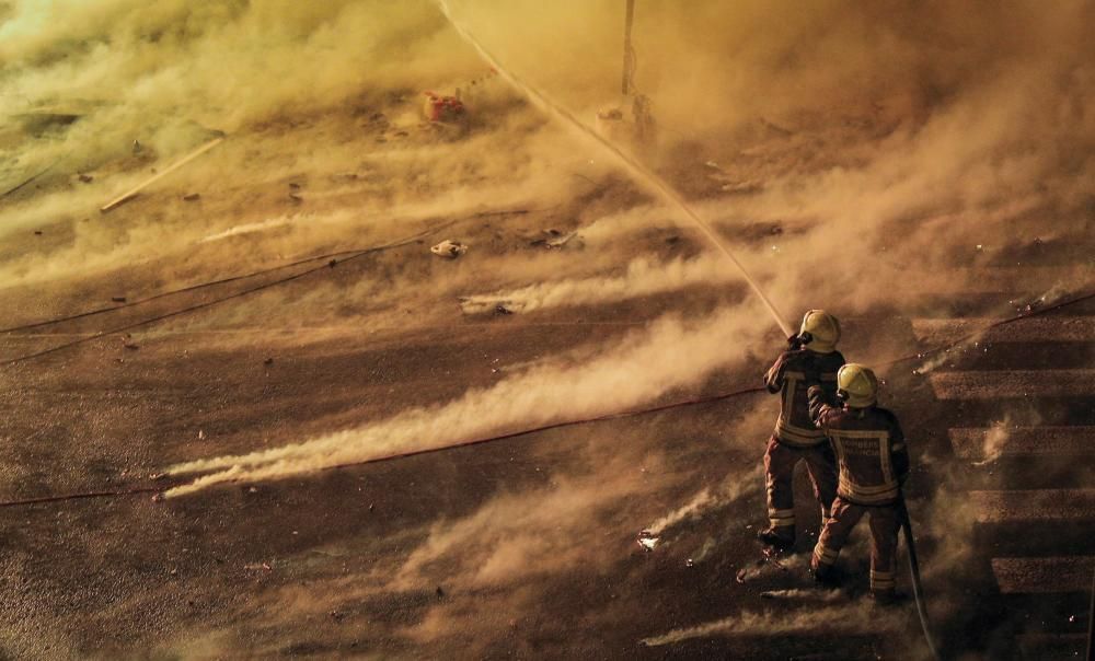 Cremà de la falla municipal de 2019