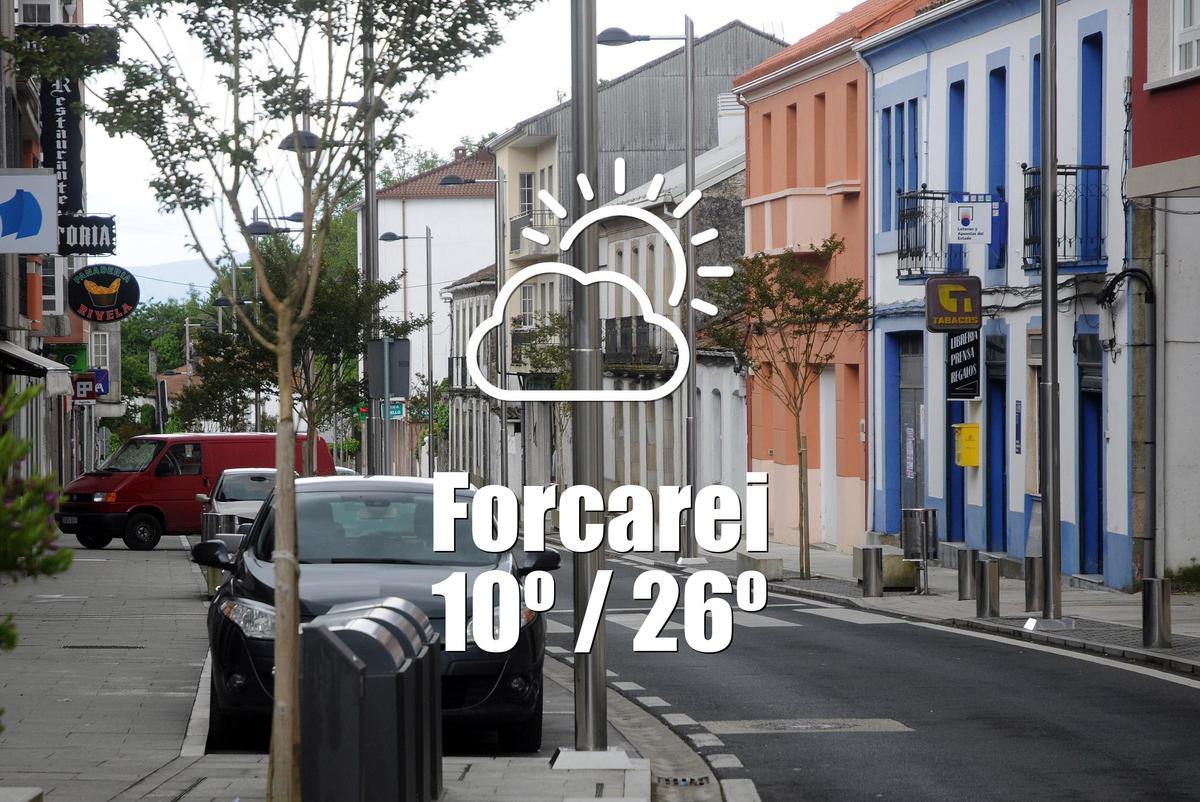 El tiempo en Forcarei: previsión meteorológica para hoy, viernes 10 de abril