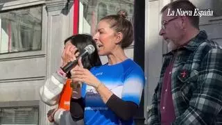 VÍDEO: La Asociación Avatar y moteros de todo Asturias se reúnen en Oviedo para dar voz a las víctimas de accidentes de tráfico