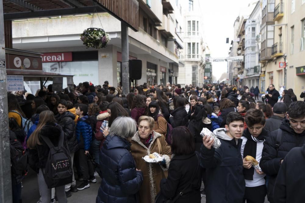 Operación Bocata en Zamora 2020.