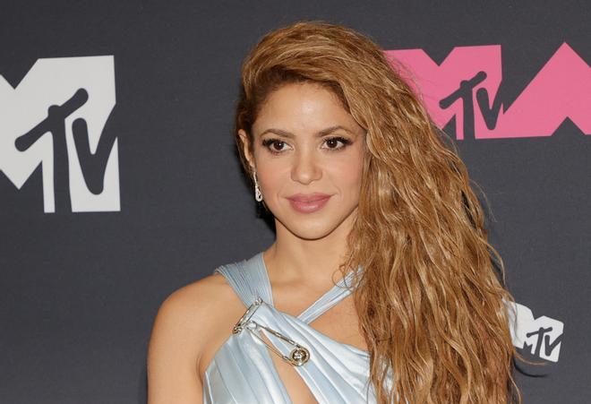 Shakira y sus  dos hijos