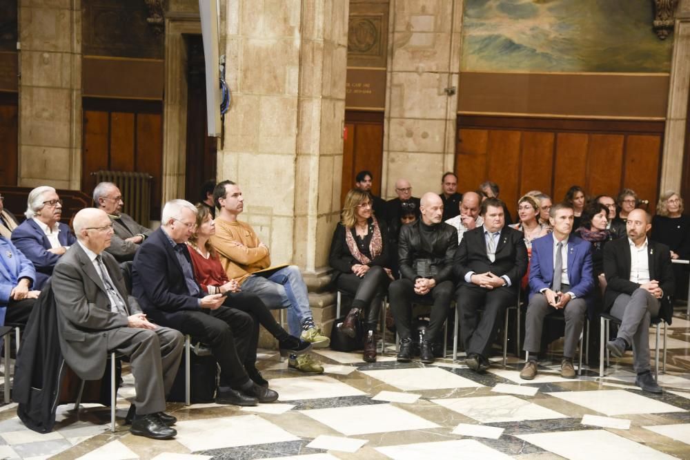 Solemnitat i orgull manresà en l'acte a Palau per