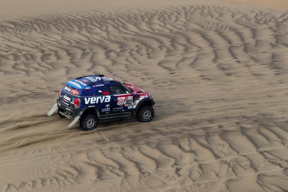 Las imágenes de la novena etapa del Dakar