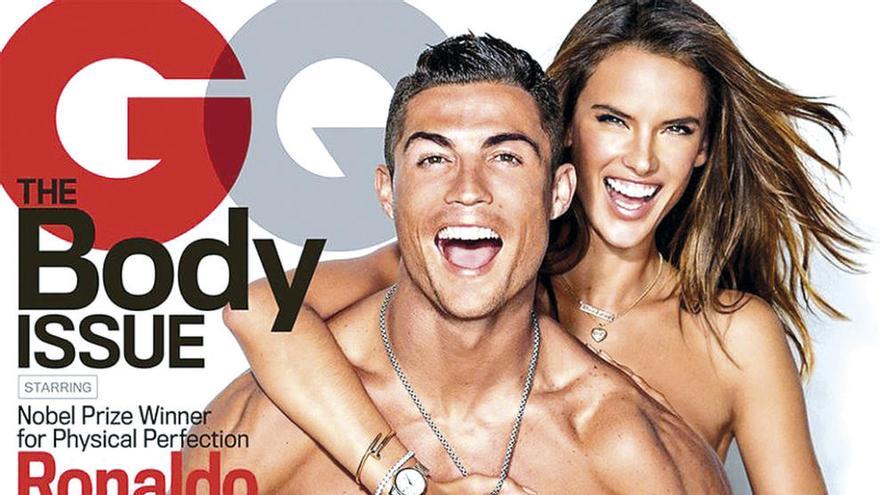 Ronaldo y Ambrosio en la portada. // GQ