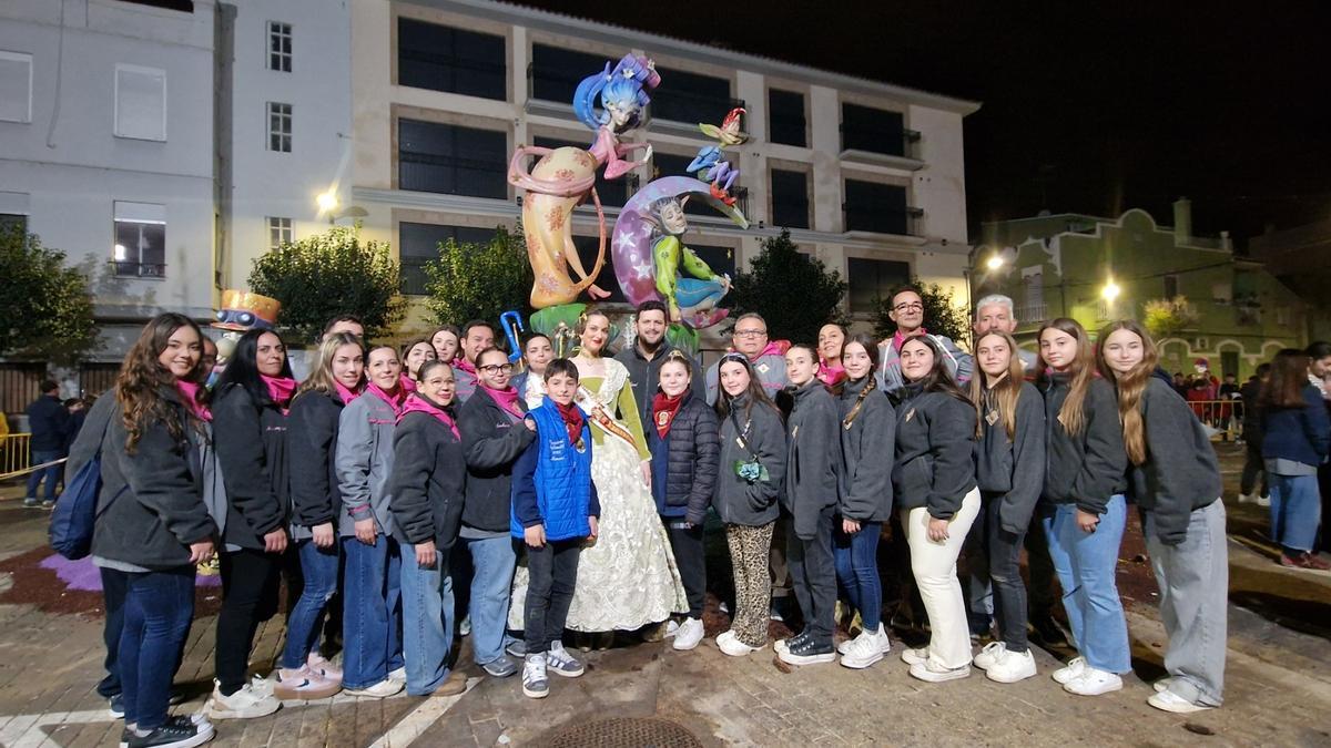 Cremà de las fallas de Albal