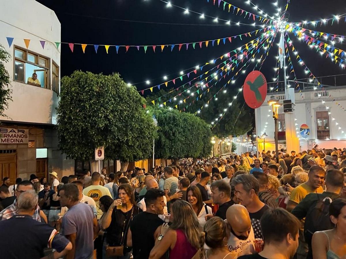 Agaete ya vibra con la 'Rama' pasada por agua.