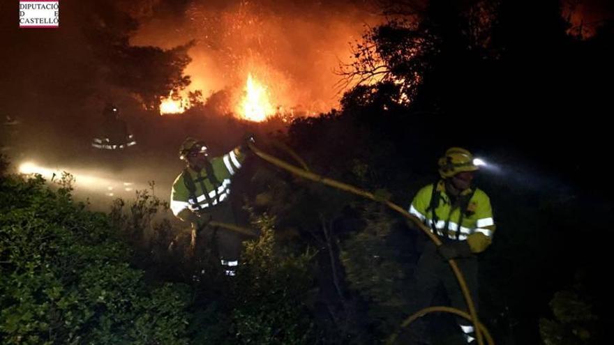 Riesgo máximo de incendios forestales en Castellón