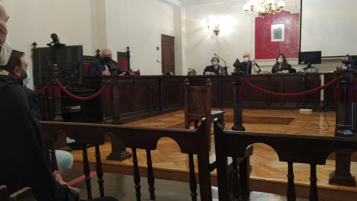 Juicio celebrado este martes en la Audiencia Provincial de Zamora por tráfico de drogas.
