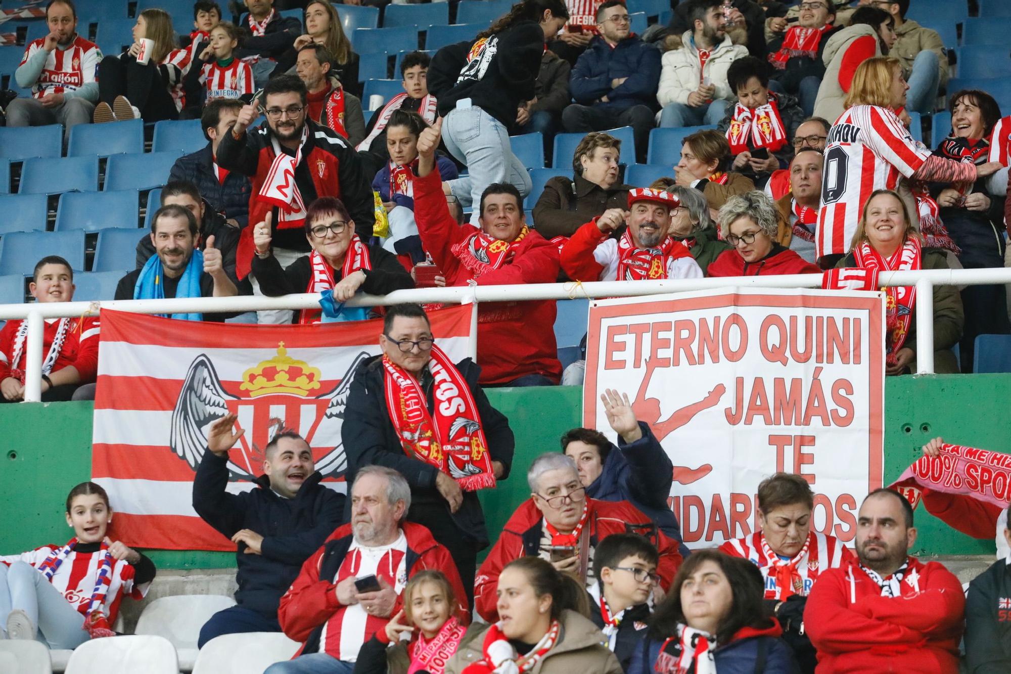 La Mareona del Sporting inunda el centro de Santander