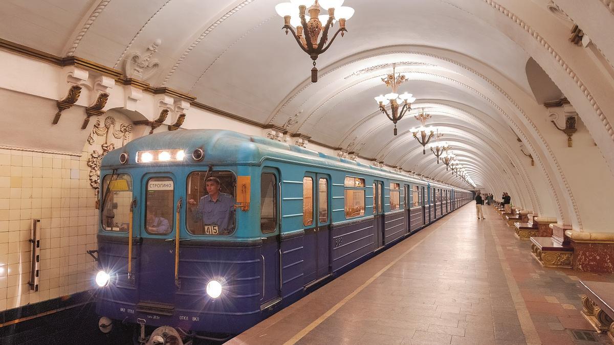 Estación de Arbatskaya, Moscú.