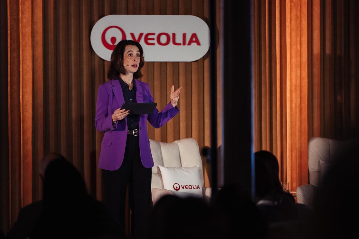 La consejera delegada de Veolia, Estelle Brachlianoff.