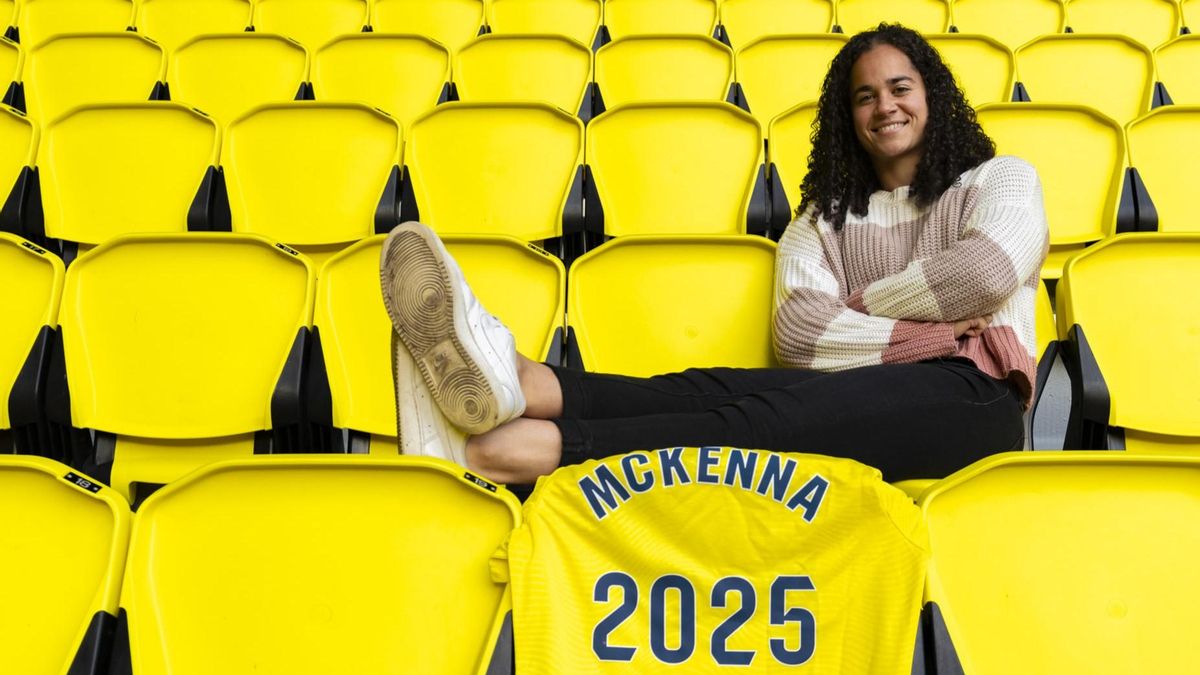 Kayla Jay McKenna es la máxima goleadora del Villarreal femenino con siete goles.