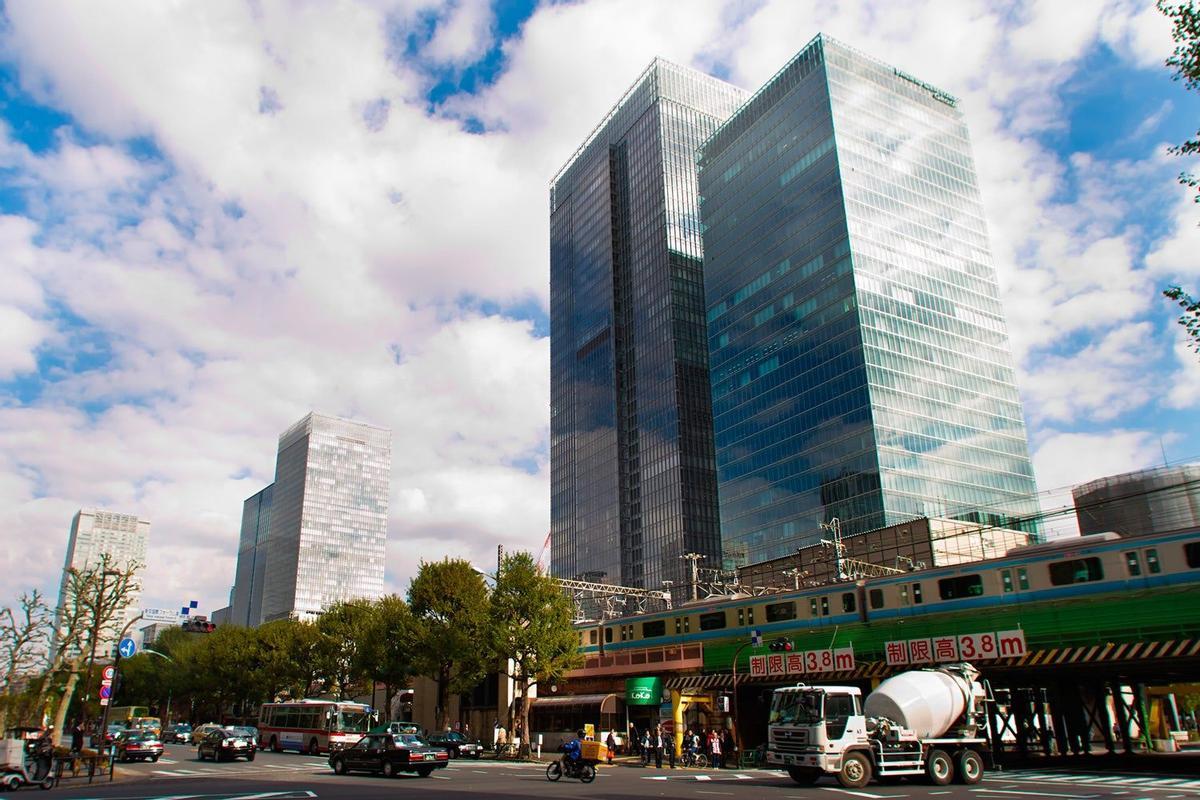 Barrio financiero de Shiodome