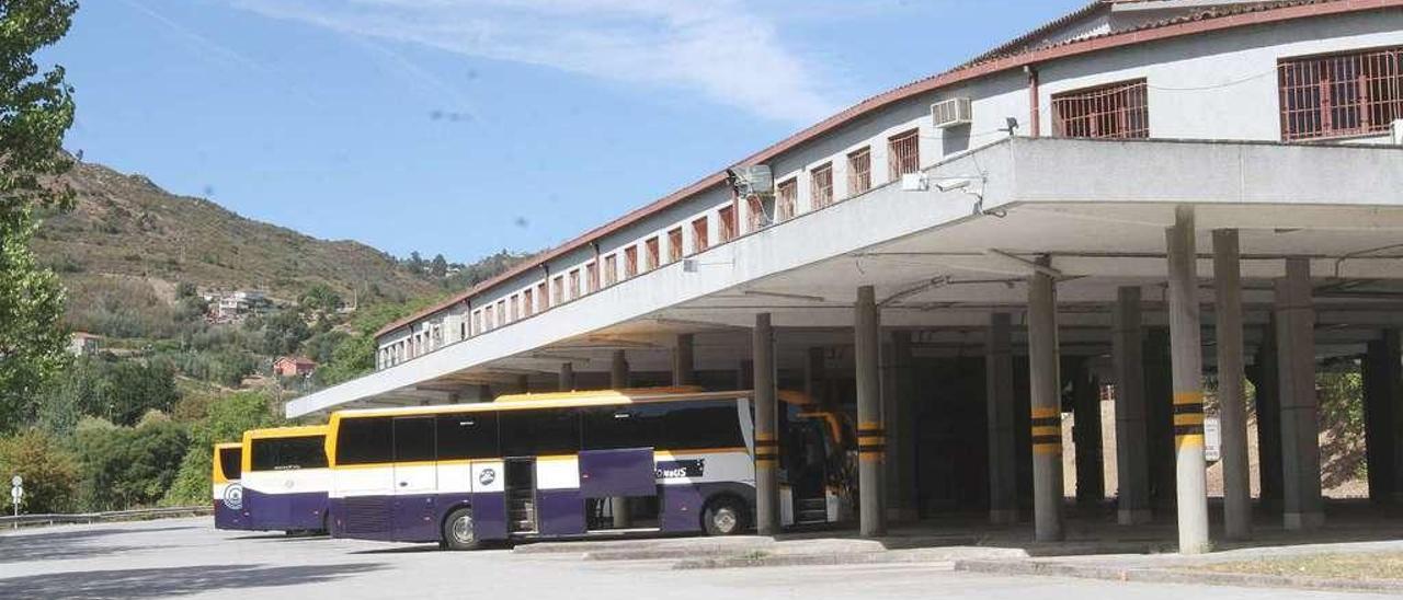 Estación de autobuses de O Pino. // Iñaki Osorio