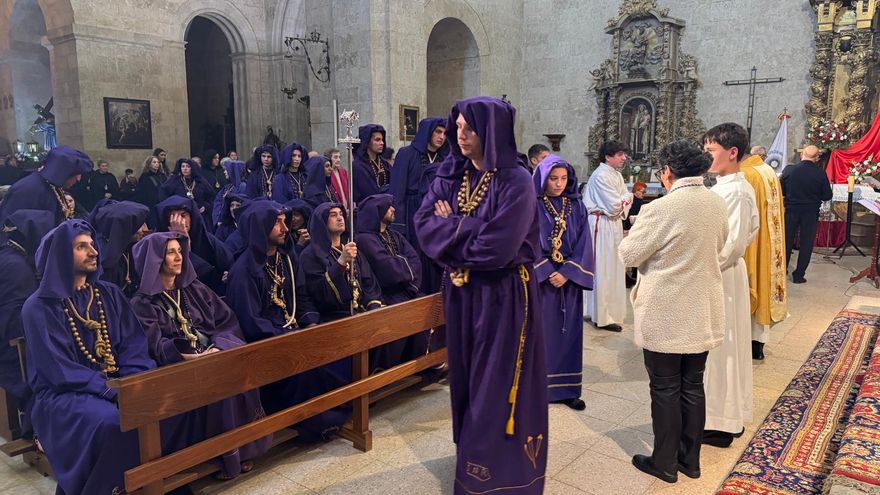 GALERÍA| Misa de la Cena del Señor y Lavatorio de Pies en el Jueves Santo de Fuentesaúco