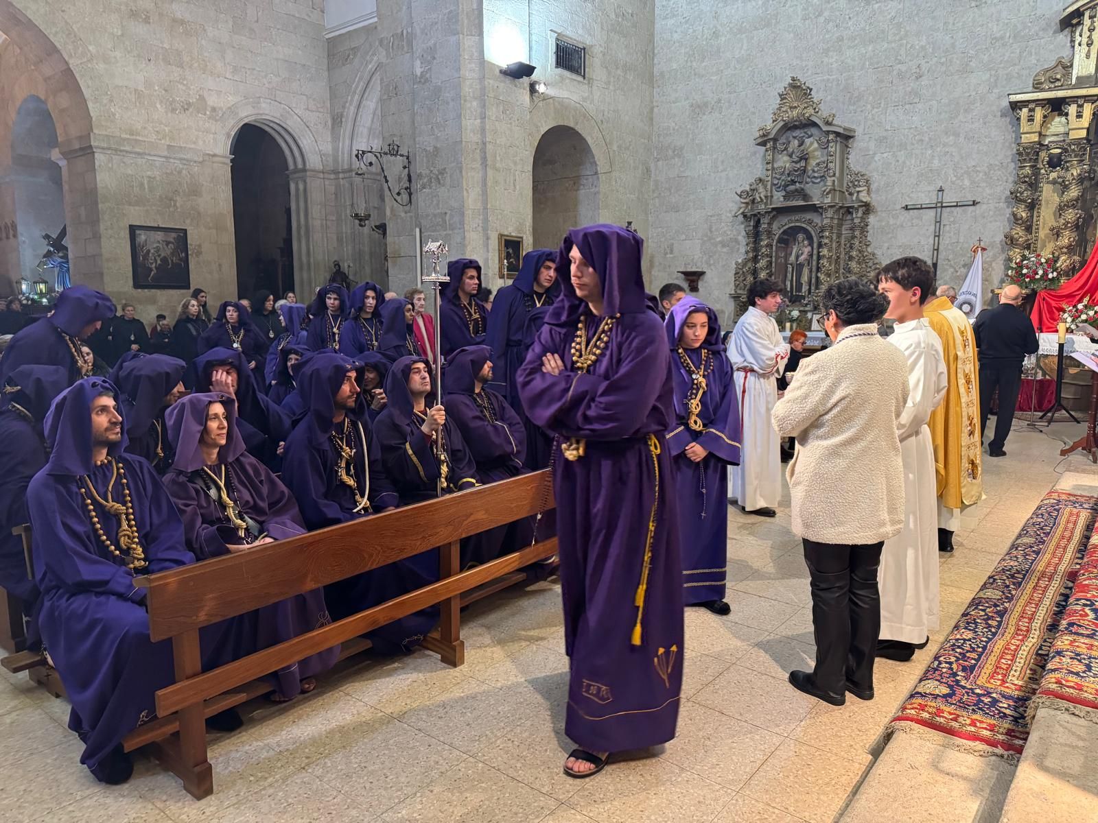GALERÍA| Lavatorio de Pies en el Jueves Santo de Fuentesaúco