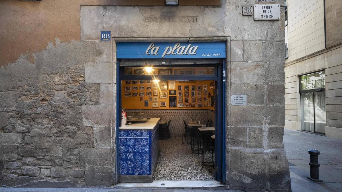 La entrada de La Plata.