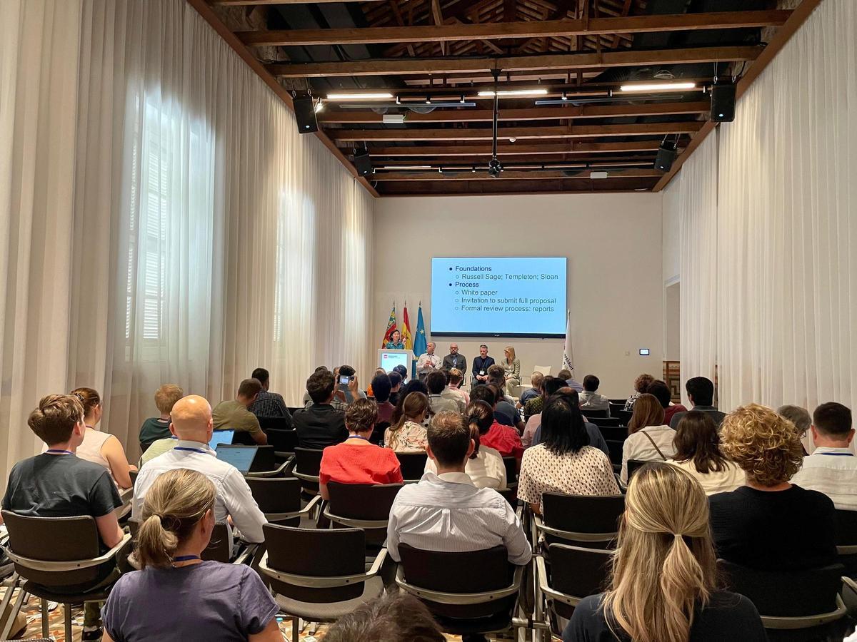 Sesión inaugural del congreso Imebess, organizado por la Universidad Europea de Valencia.