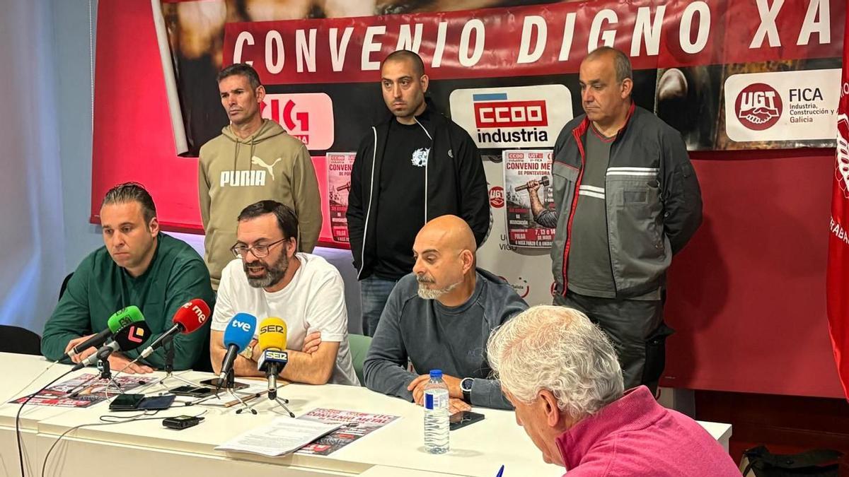 Los sindicatos del metal de Pontevedra planean sumar tres jornadas de ...