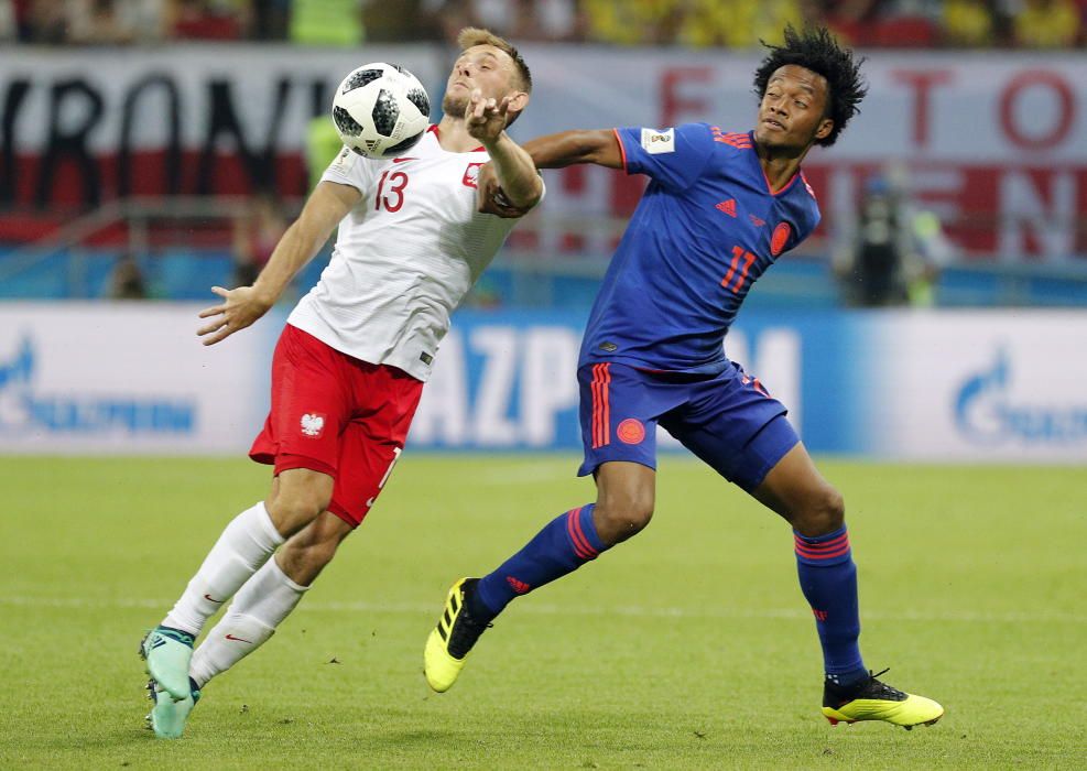 Mundial de Rusia: Polonia-Colombia