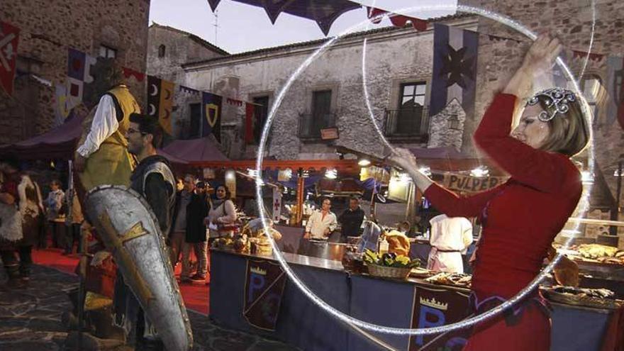 Abre en Cáceres el Mercado Medieval de las Tres Culturas con 162 puestos