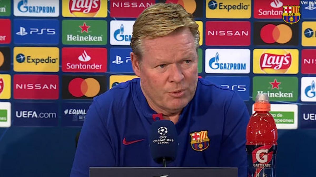 Koeman: "Hay que tener paciencia con este equipo"