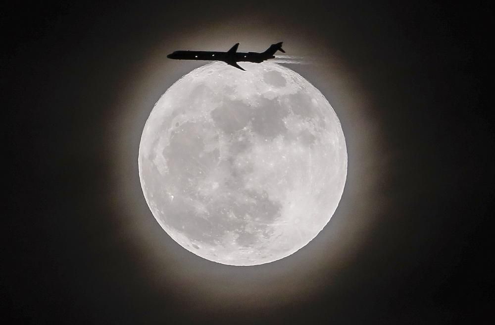 Las imágenes de la superluna