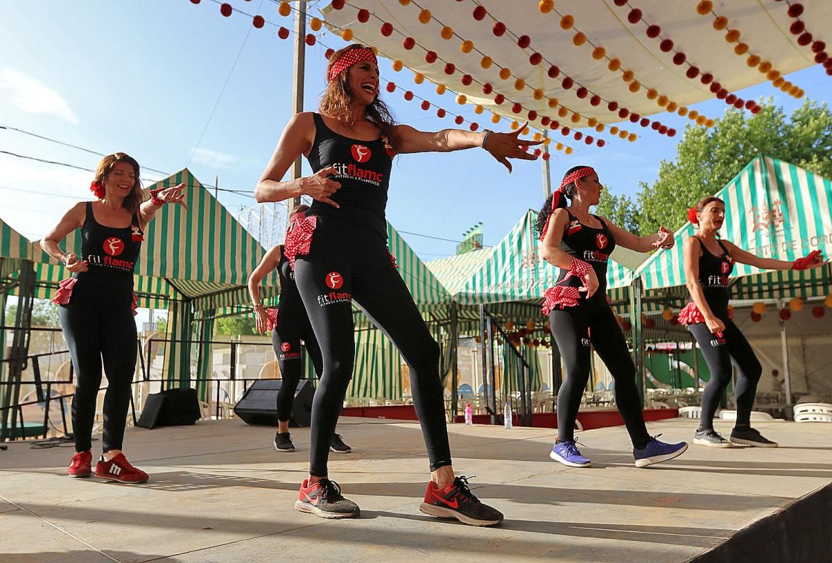 Fotogalería / Fitness flamenco en la Caseta Municipal