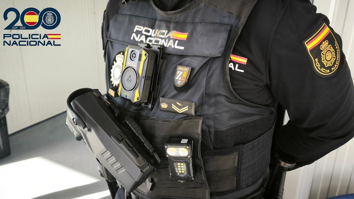 Un patrullero de la Policía Nacional.