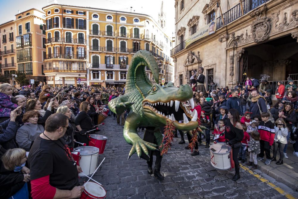 Palma inicia las Fiestas de Sant Sebastià