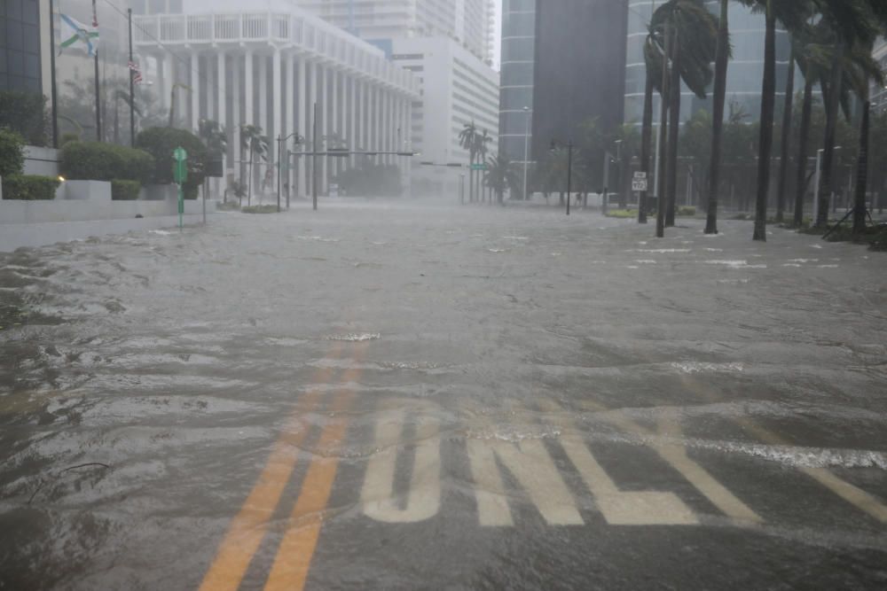 El paso del huracán Irma por Florida