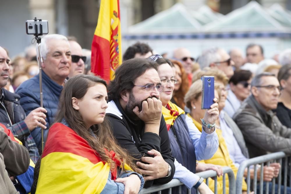 Vázquez defiende la Constitución en María Pita