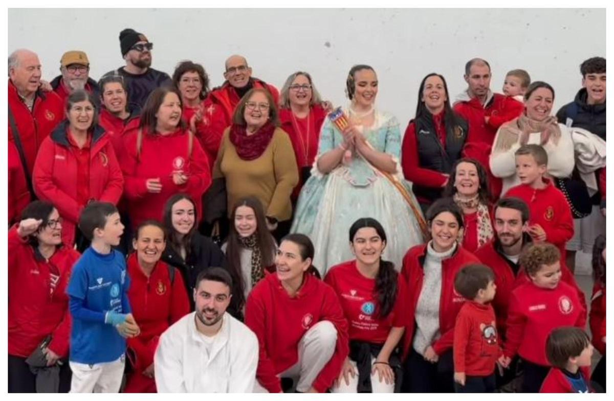 Humanista Mariner se suma a la fiesta con sus pelotaris