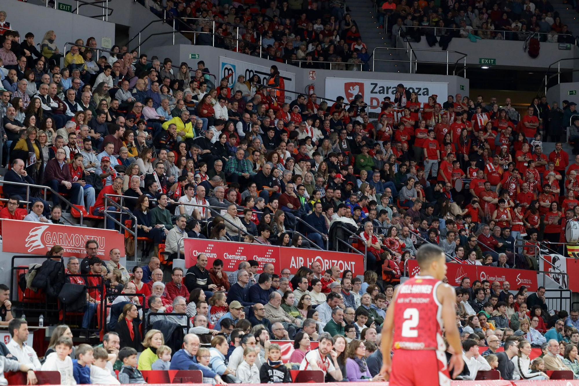 Así ha sido el partido entre el Casademont Zaragoza y el Girona