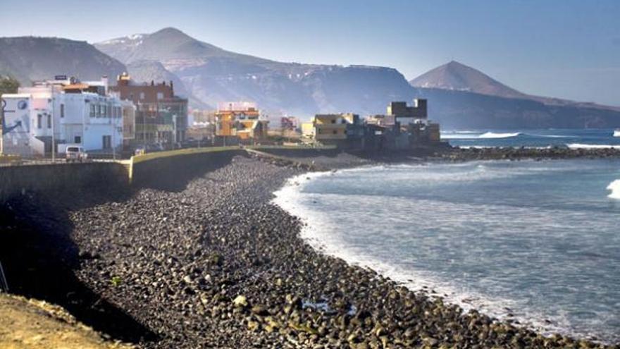 Vista de El Pagador, en la costa del municipio grancanario de Moya. | j. c. guerra