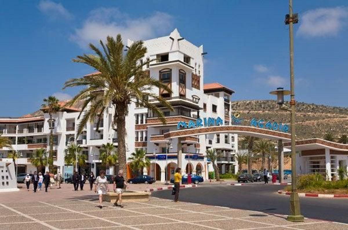 Apartamentos en la zona de la Marina de Agadir.