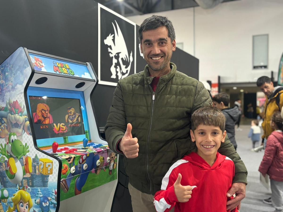 José Manuel Masero y su hijo Álvaro en Iberocio 2025 en Ifeba.