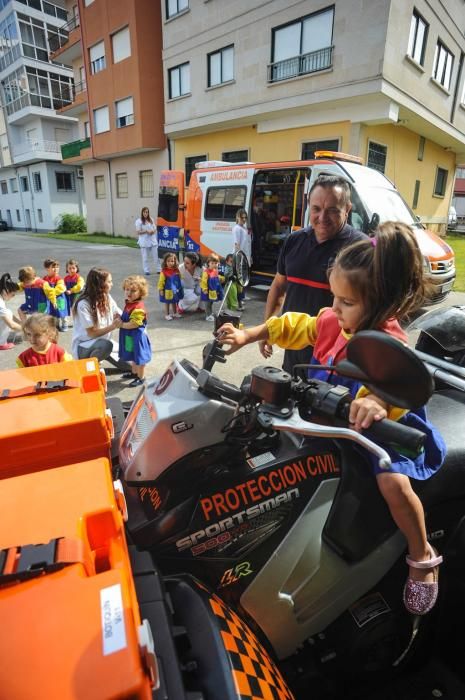 Servicios de emergencia en la guardería municipal